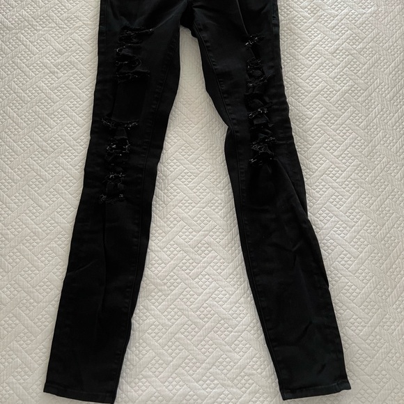 Frame Distressed Le Skinny De Jeanne - Picture 3 of 11